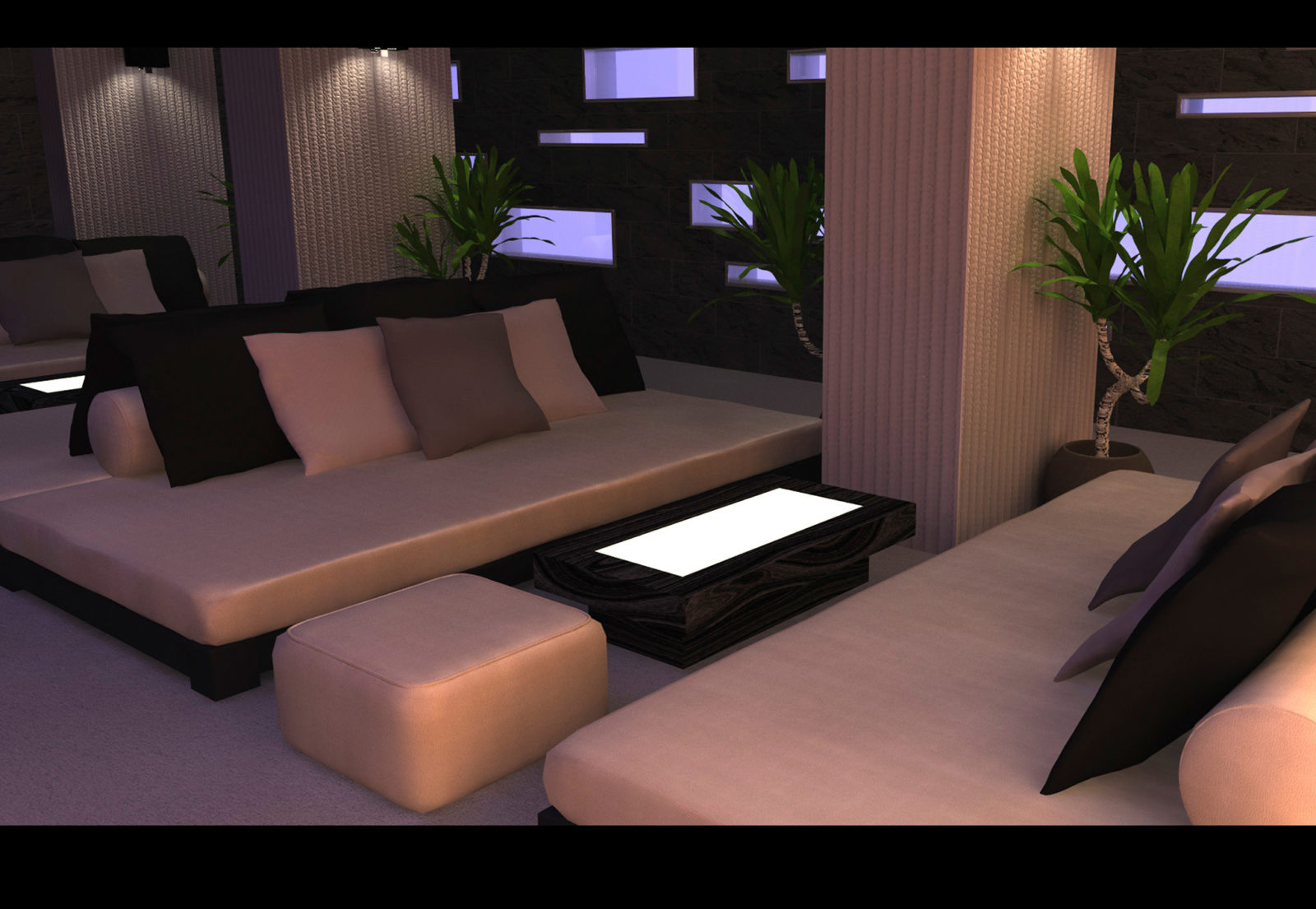 3D Hotel Lounge Header