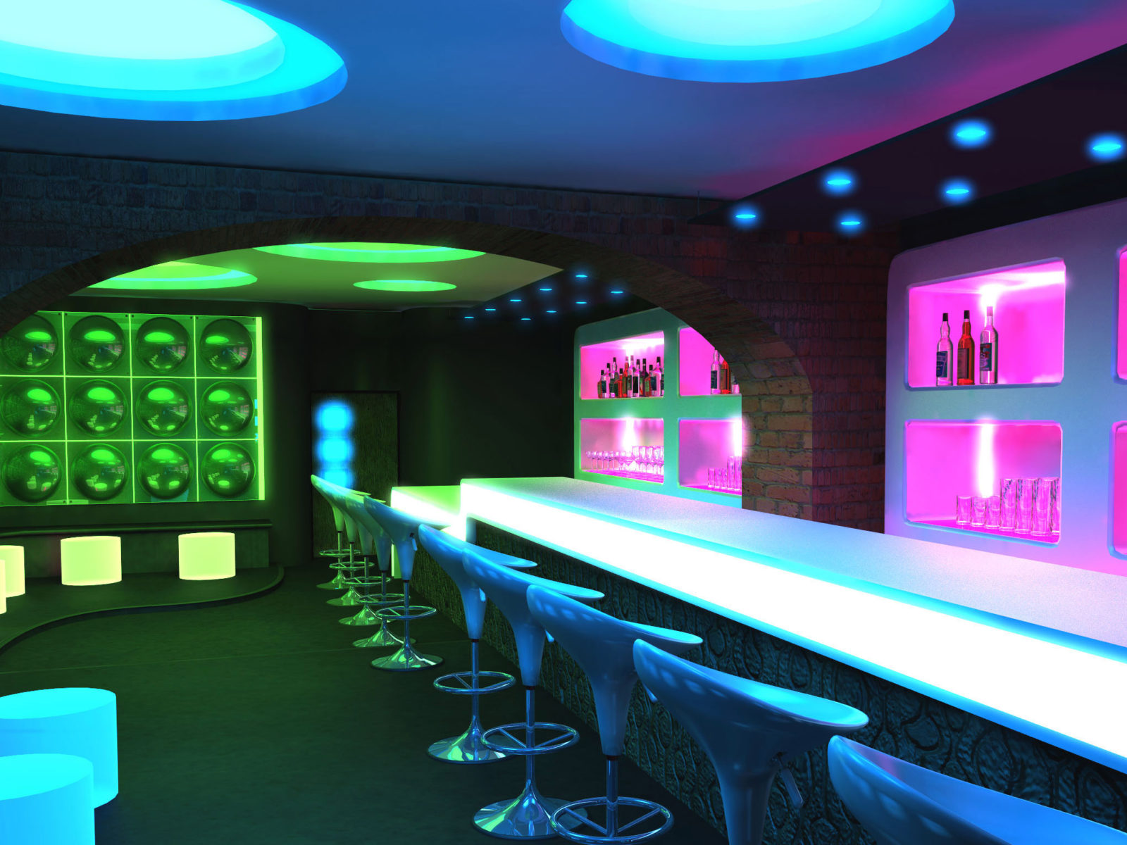 3D Nightclub Header Image